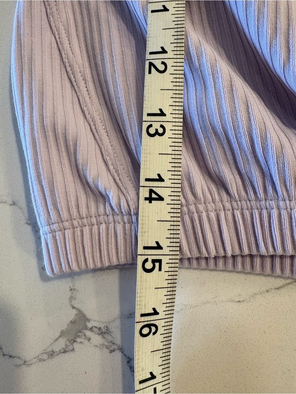 Lululemon LA Cap Sleeve Crop Tee ~ 4 ~ Lavender Dew - Picture 7 of 11